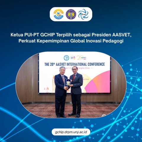Ketua PUI-PT GCHIP Terpilih sebagai Presiden AASVET 2025/2026, Perkuat Kepemimpinan Global Inovasi Pedagogi